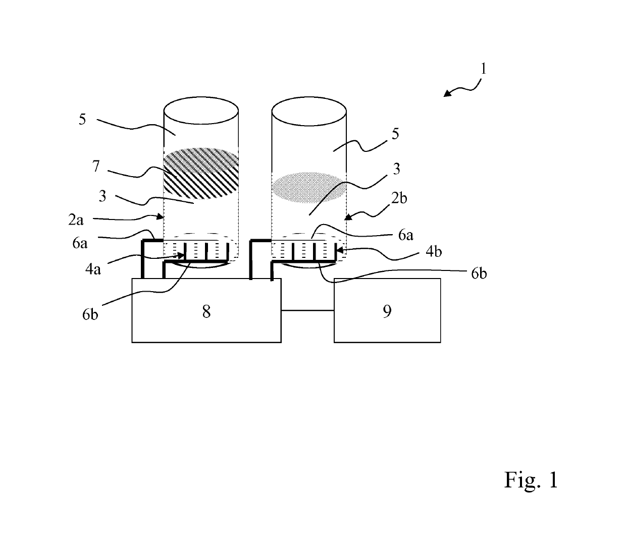 Method and measuring device for determination of the growth rate of biofilm