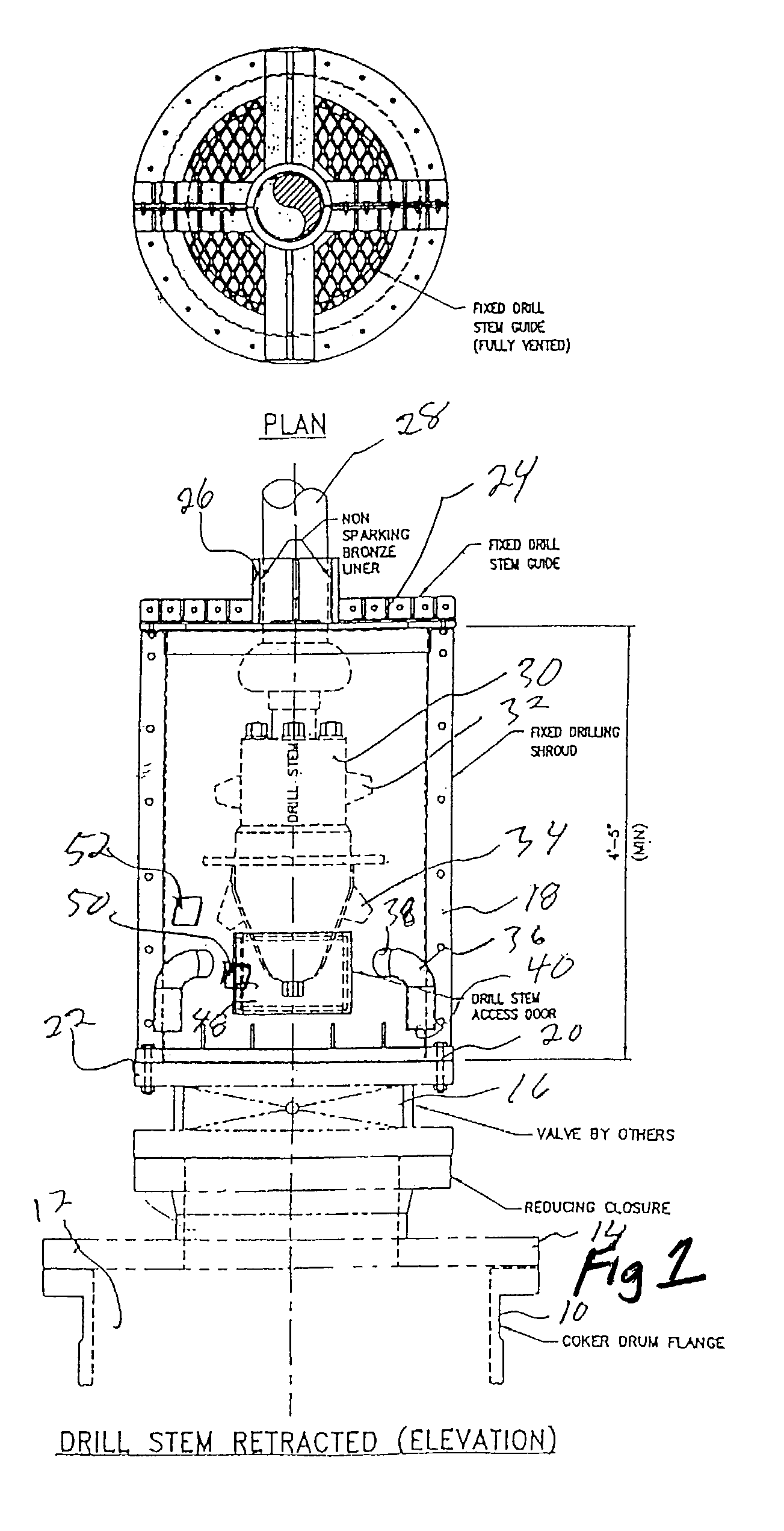 Safety system and method for a coking facility