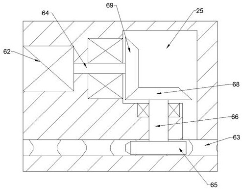 A building water storage and discarding device