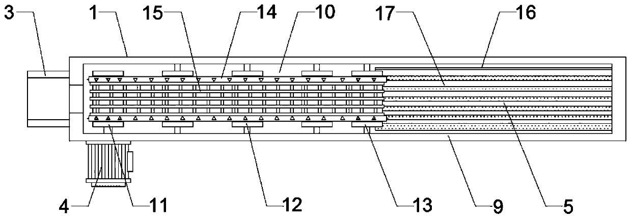 High-speed cold-rolled straight steel bar production system and production process