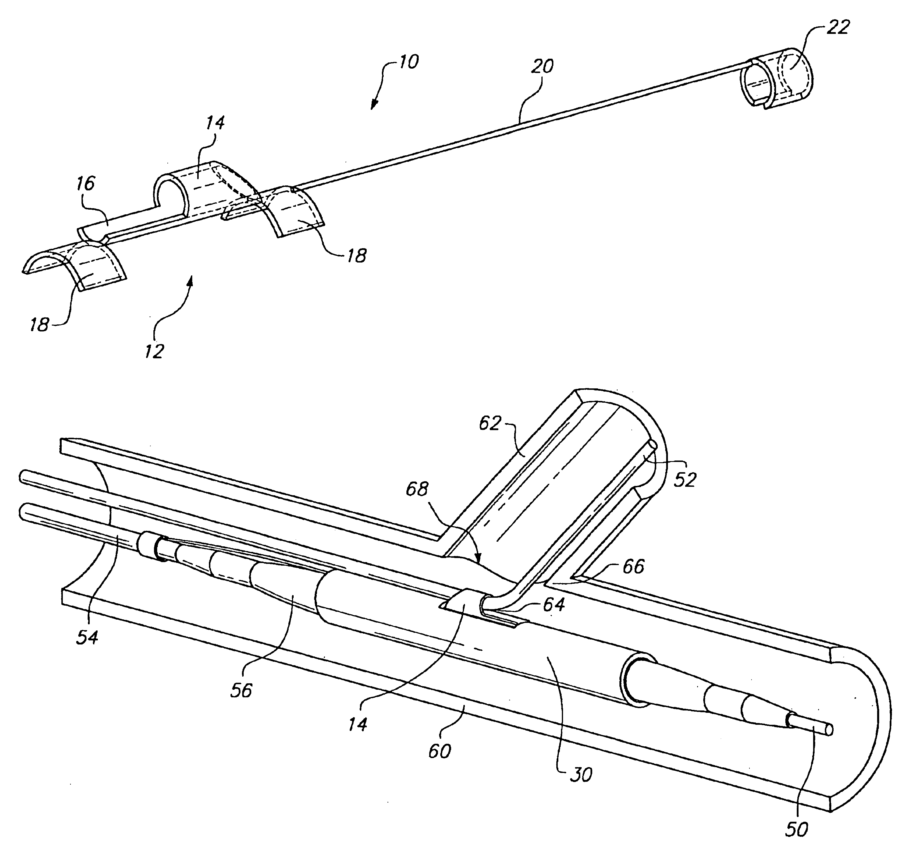 Expandable medical device delivery system and method