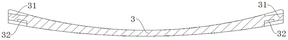 Lens assembly structure for rimless glasses