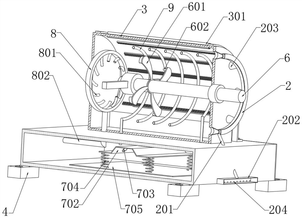 Single-phase series motor with good heat dissipation performance