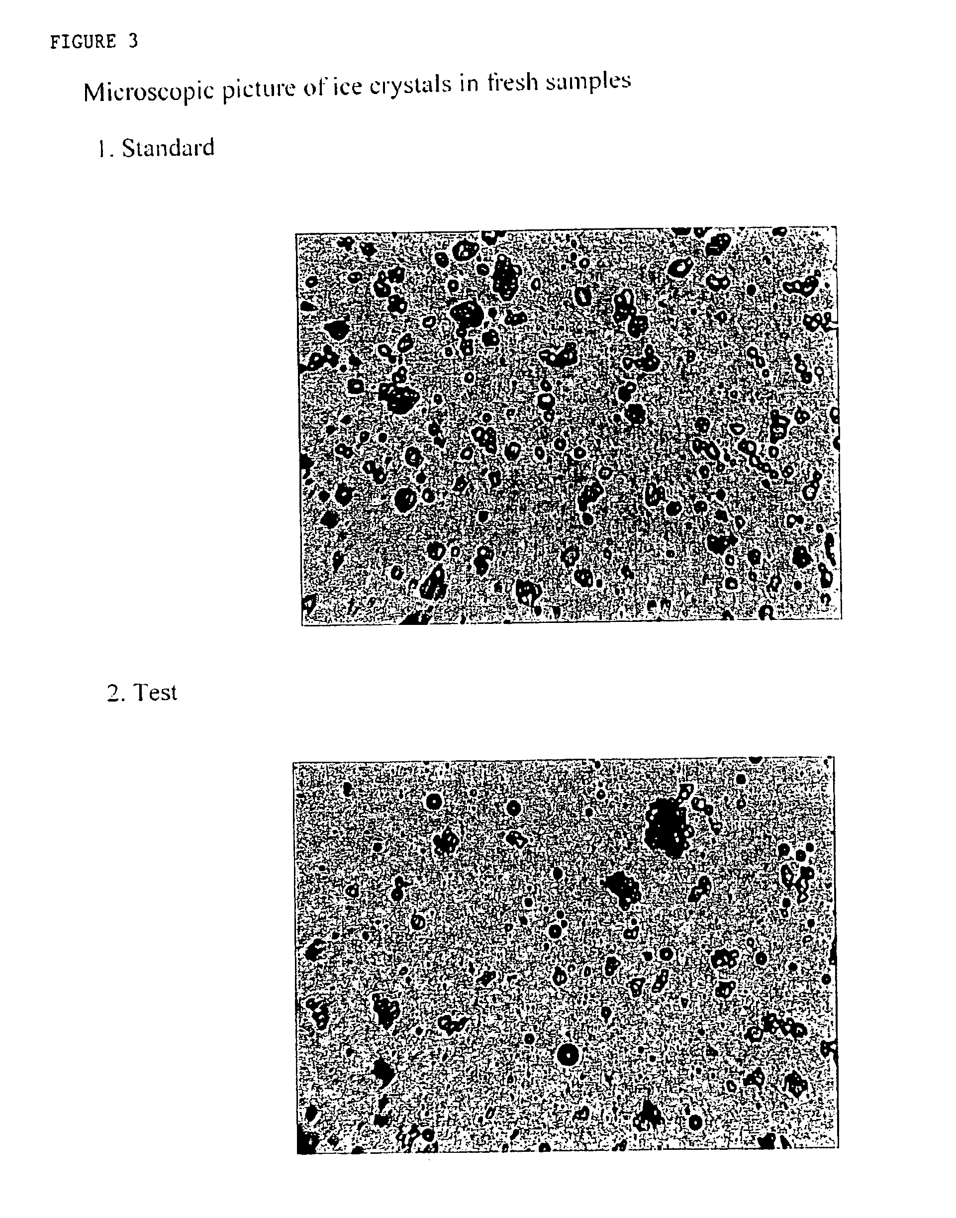 Aerated frozen products