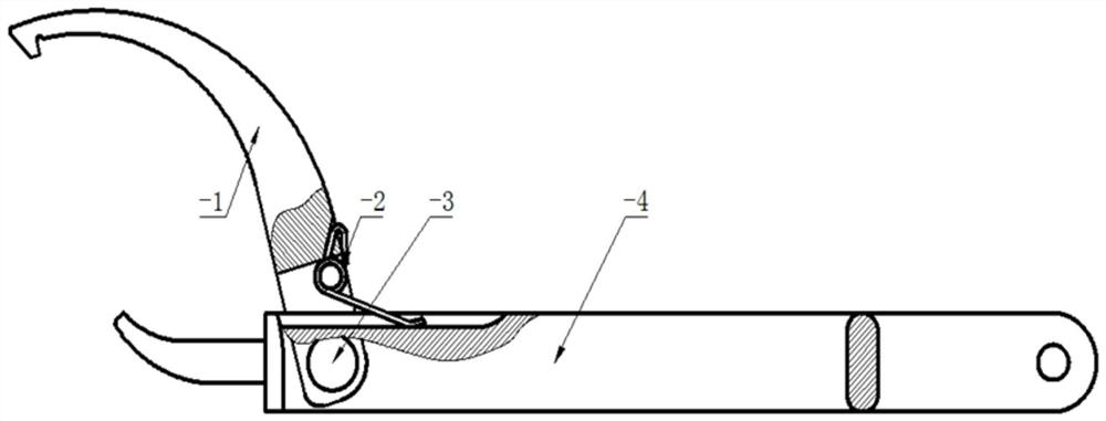 Tool special for disassembling and assembling aircraft sensor