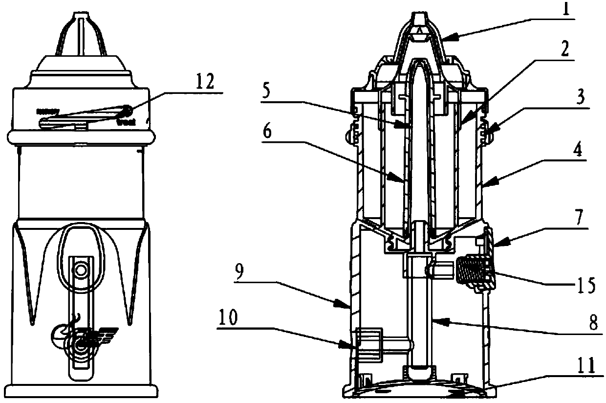 Spray type nasal irrigator