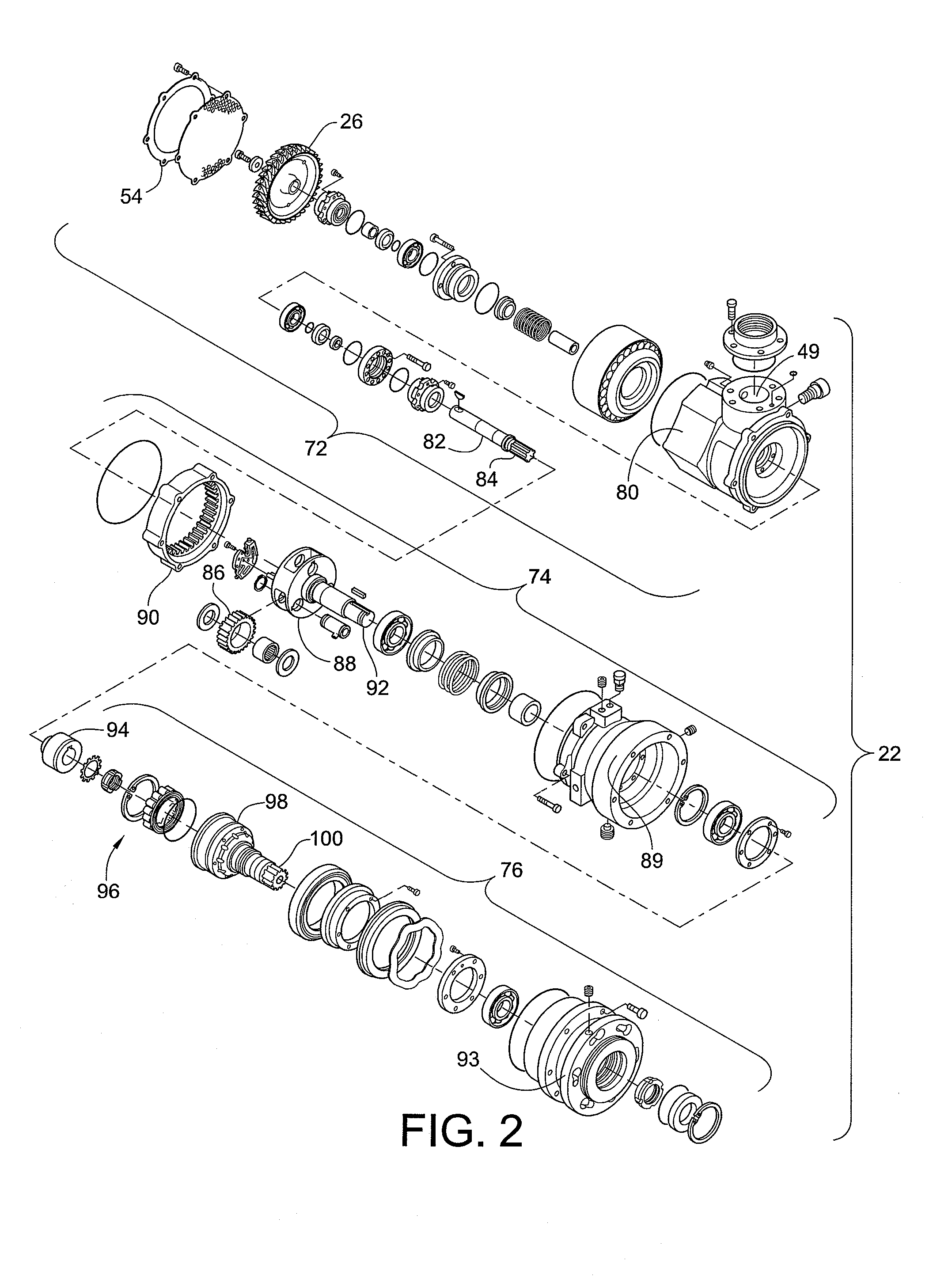 Turbo-Pneumatic Assist for Electric Motor Starting