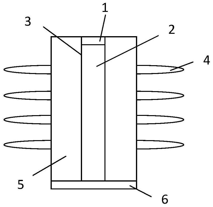 Arc extinguishing and lightning protection method based on liquid-electric effect and Pascal principle