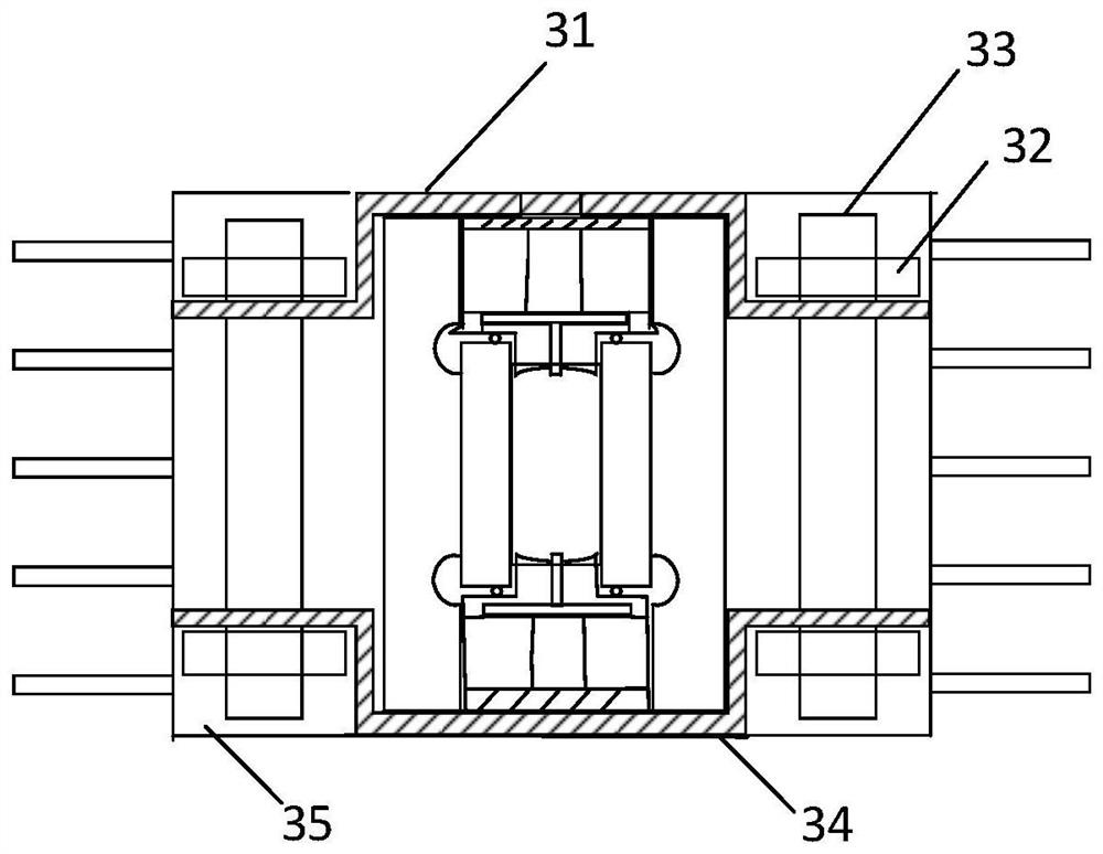 Arc extinguishing and lightning protection method based on liquid-electric effect and Pascal principle