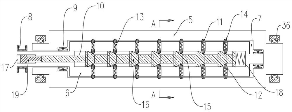 Wood board grinding device