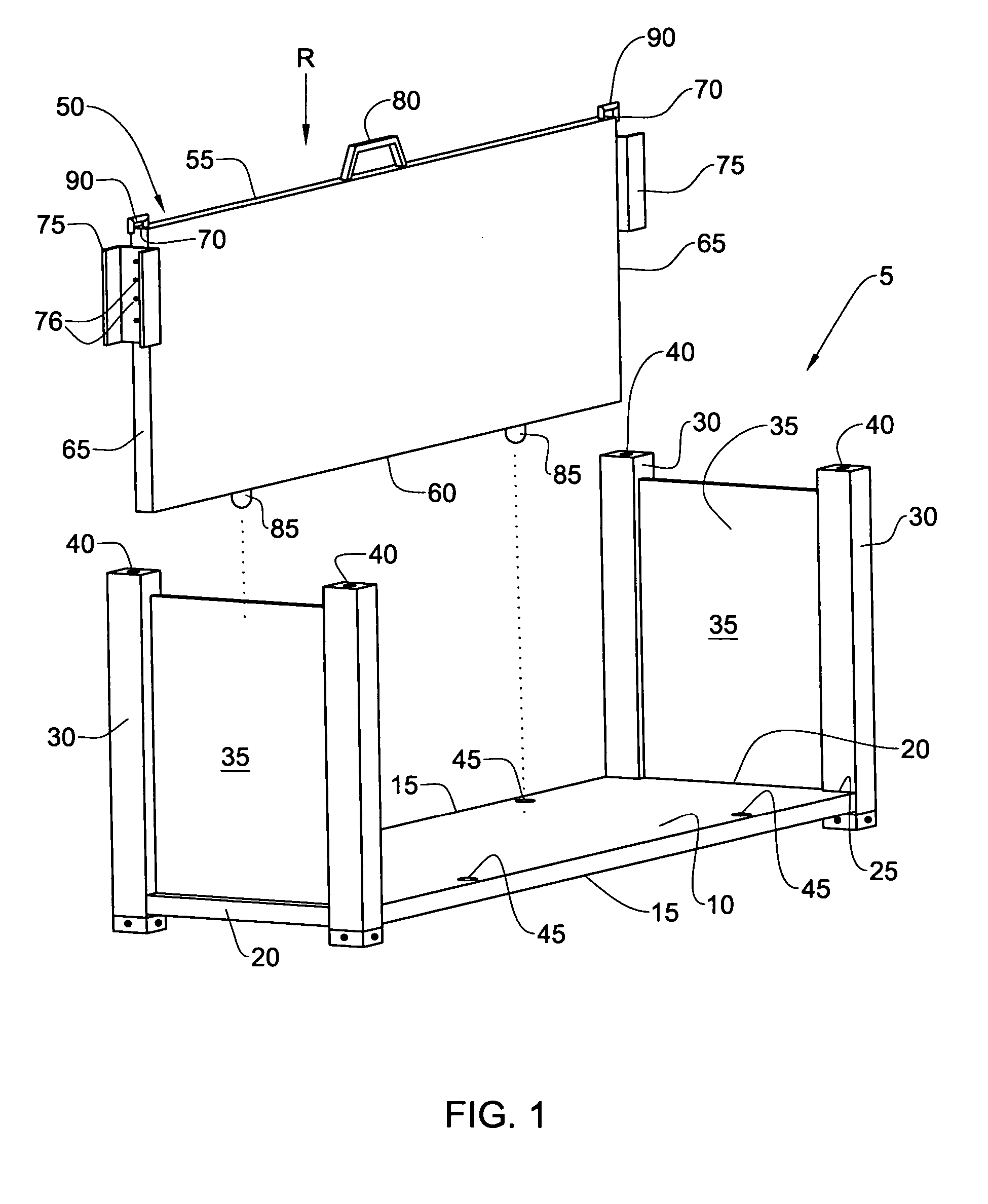 Modified shipping container