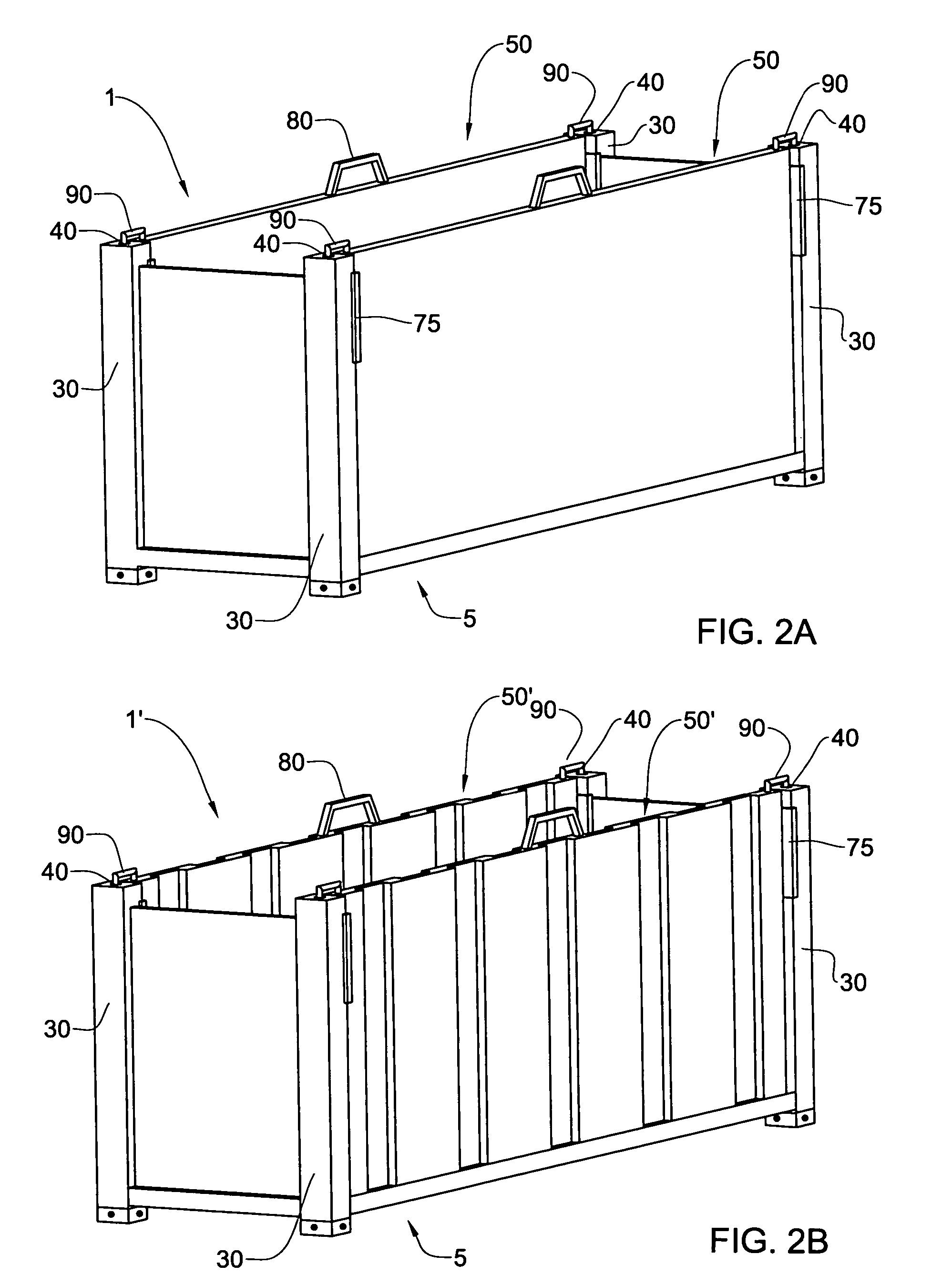 Modified shipping container