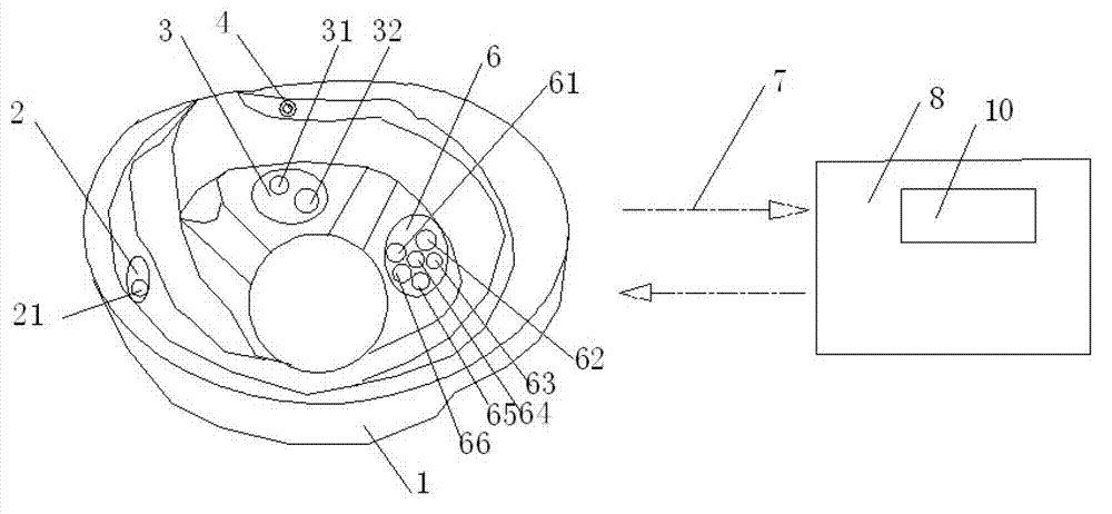 Field production safety monitoring system for building construction and application method thereof