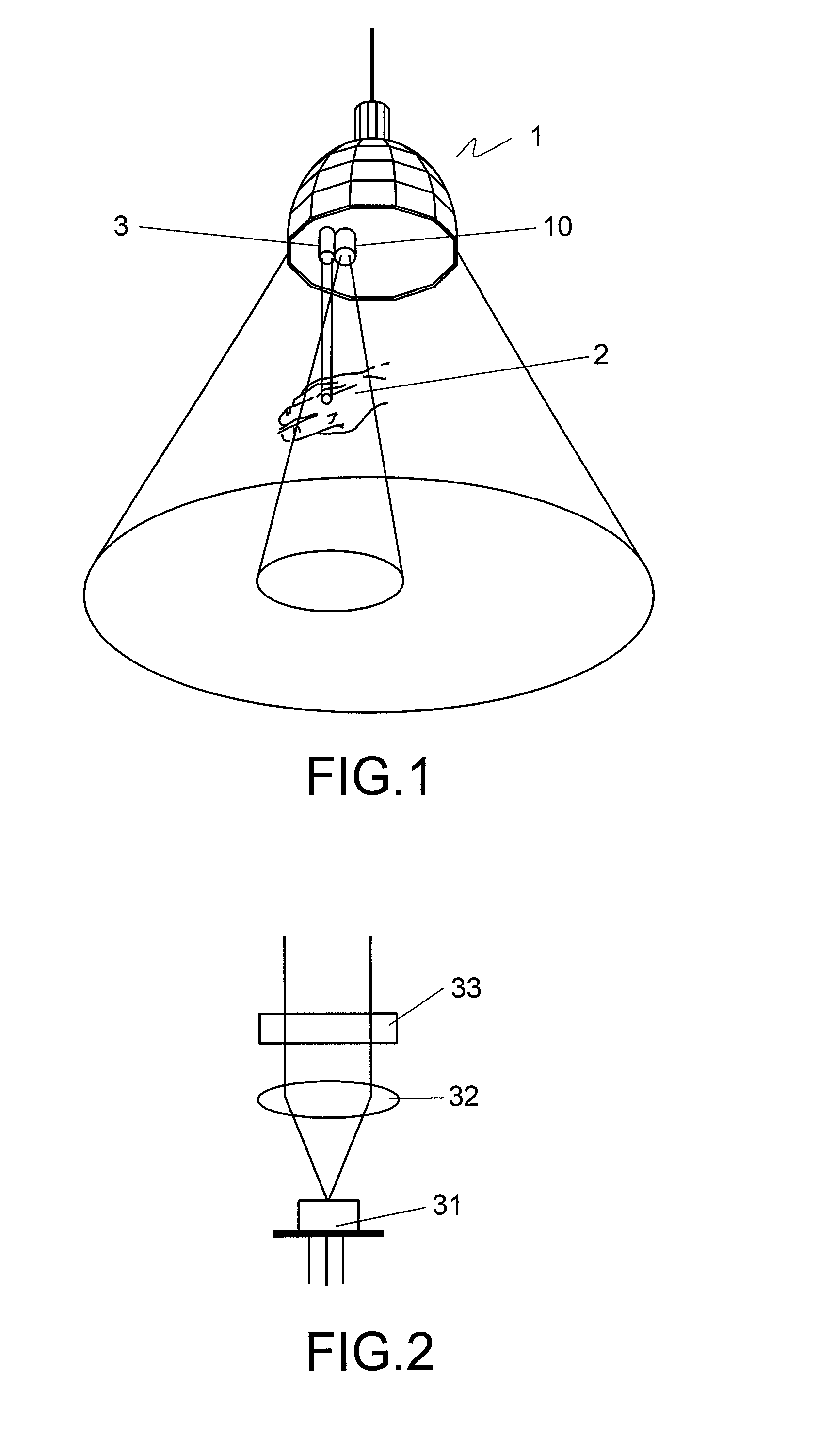 Lighting device with indicator