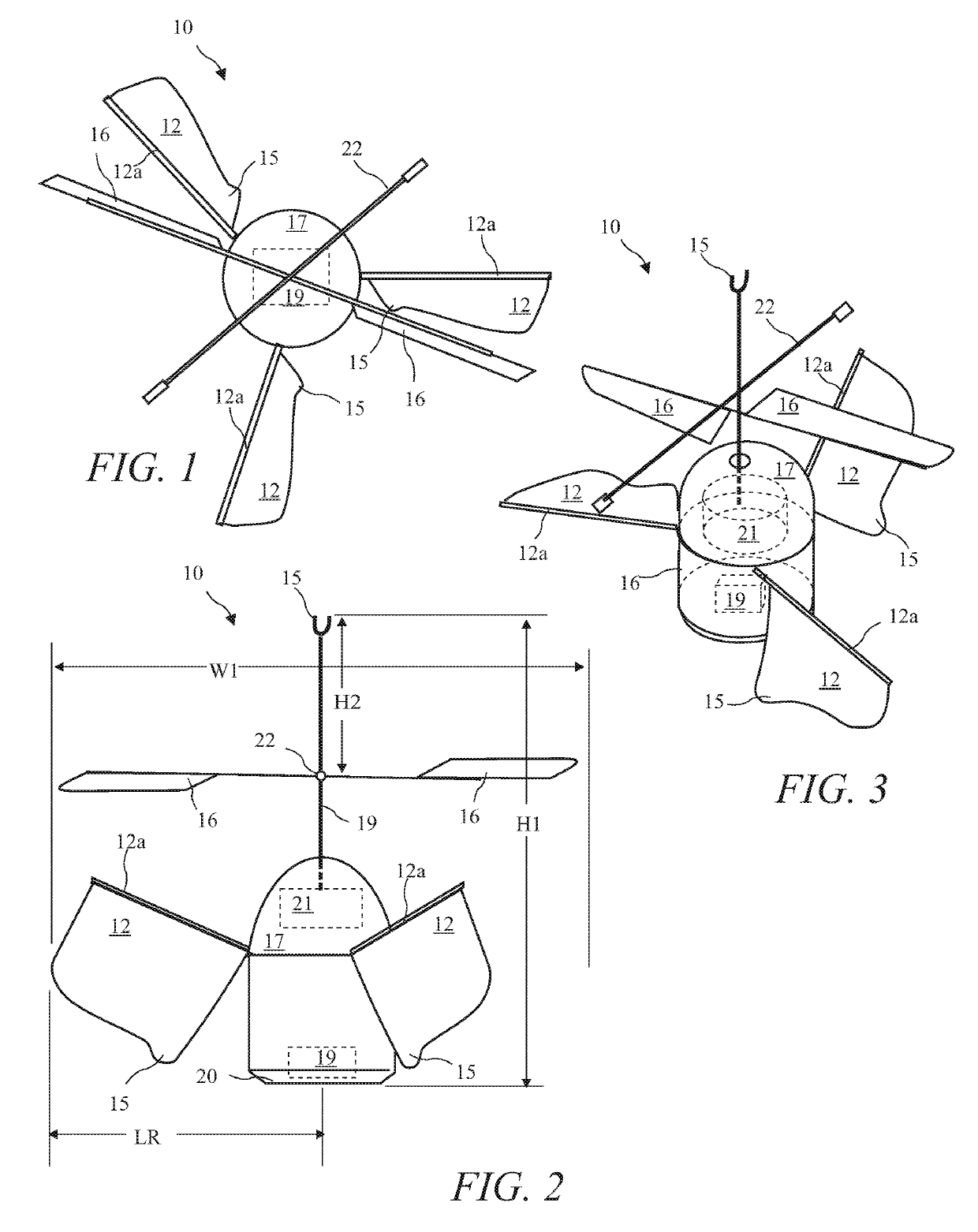 Self-righting remotely controlled object