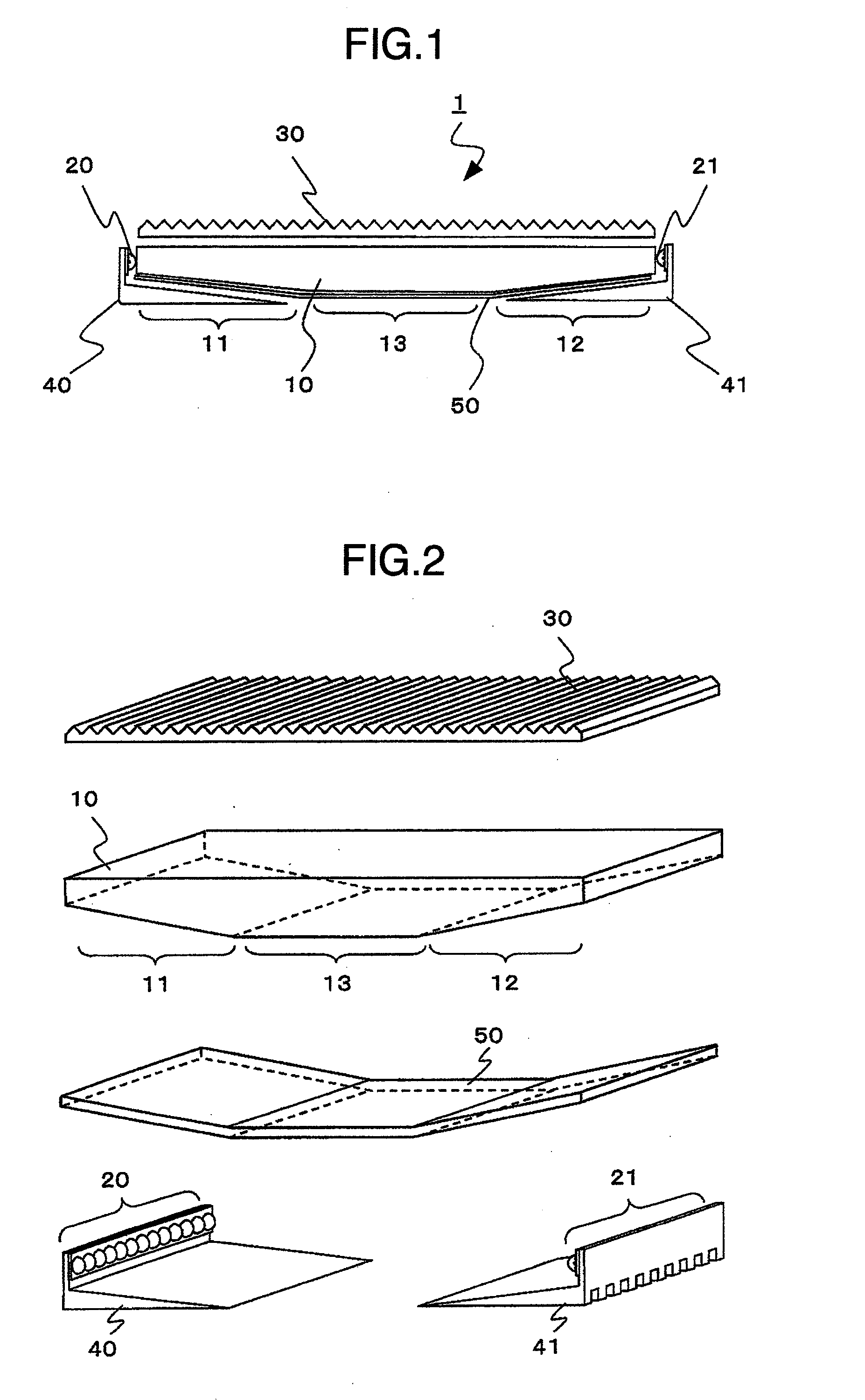 Lighting Unit and Display Equipment Provided Therewith