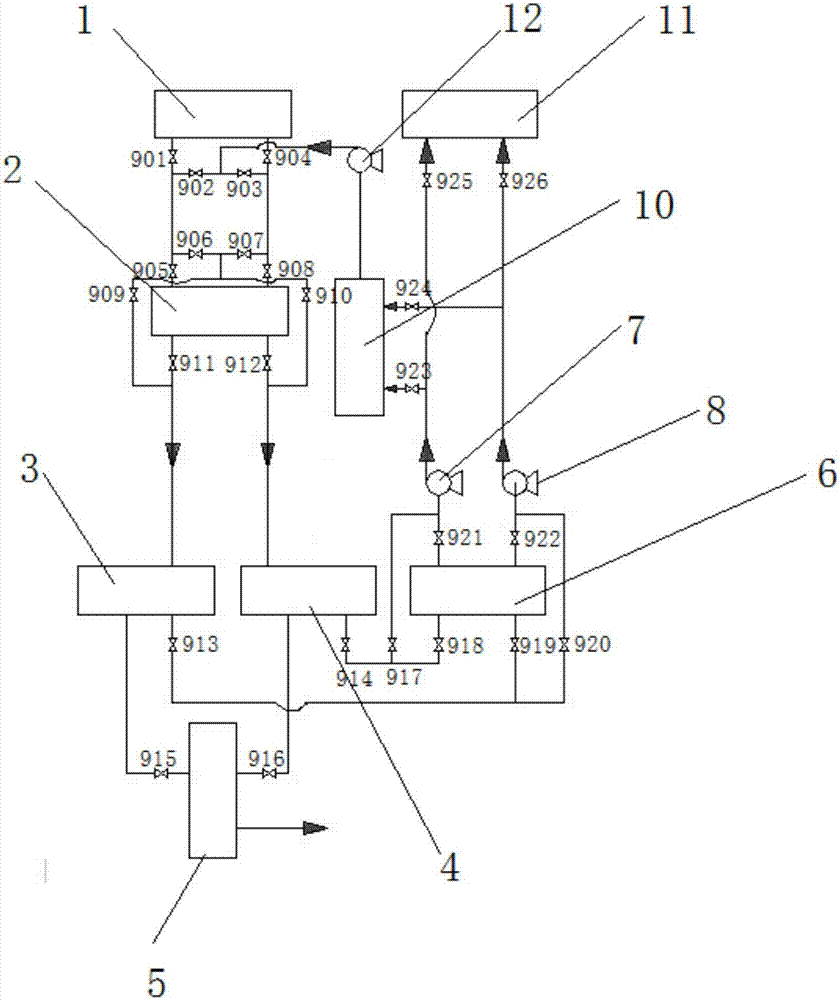 Apparatus for recycling iodine from dilute phosphoric acid