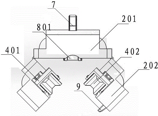 A portable wire rope damage detection device