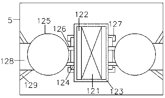 VentilationAir exchanging device special for distillation tower