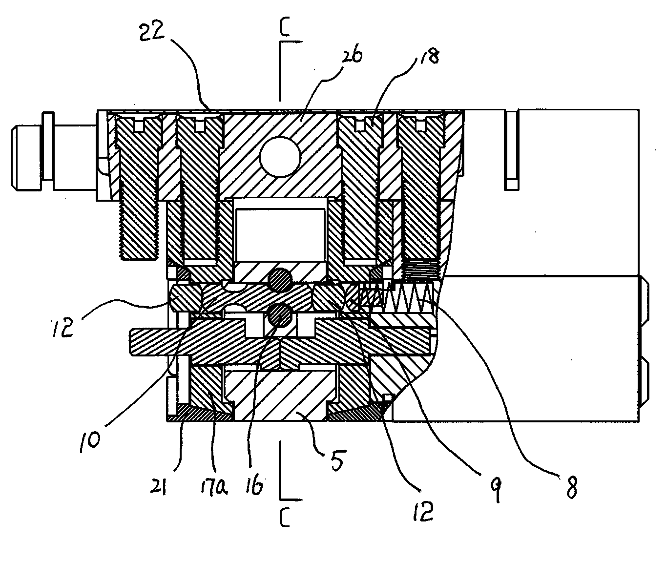 Modified door lock mechanism