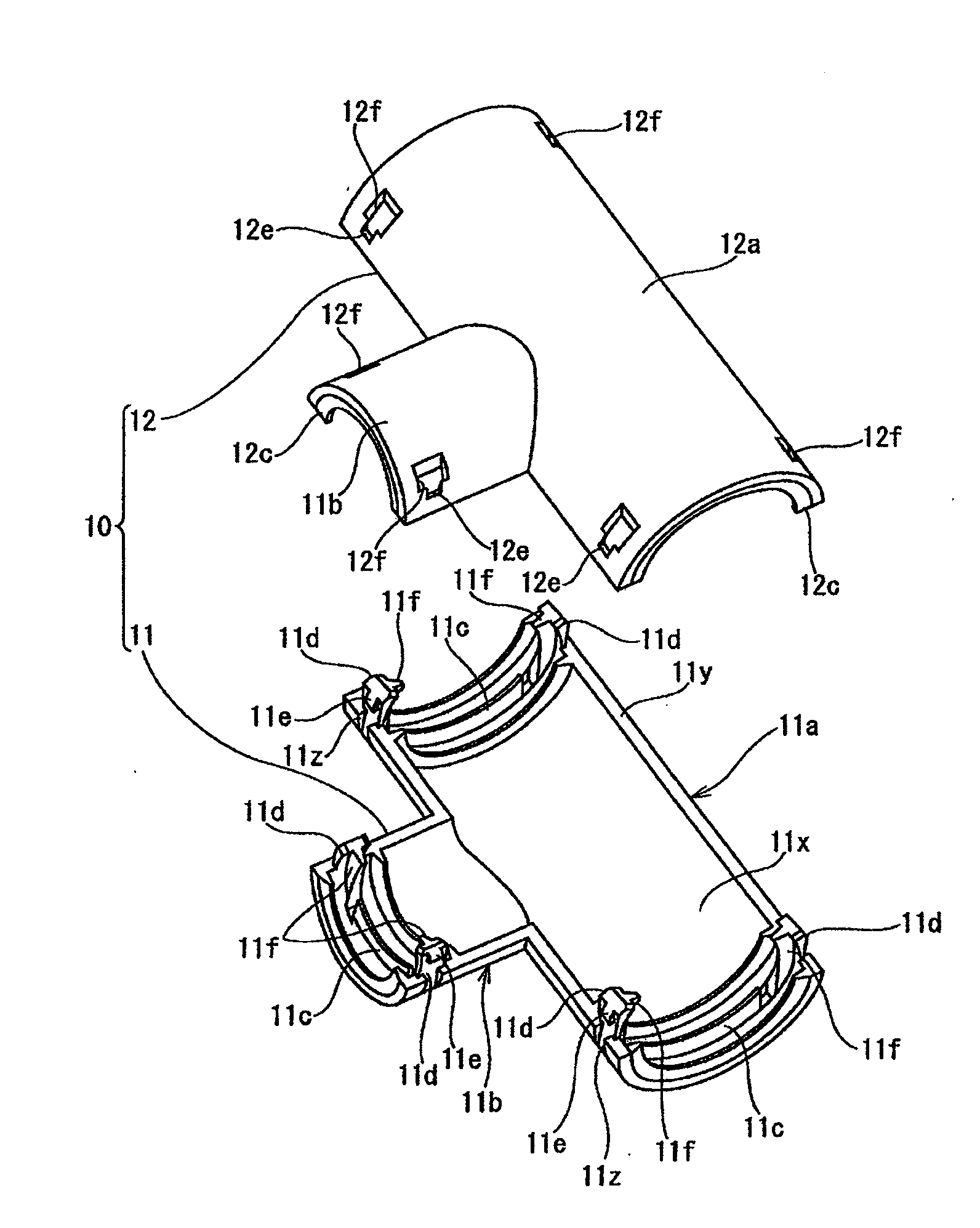 Protector for wire harness