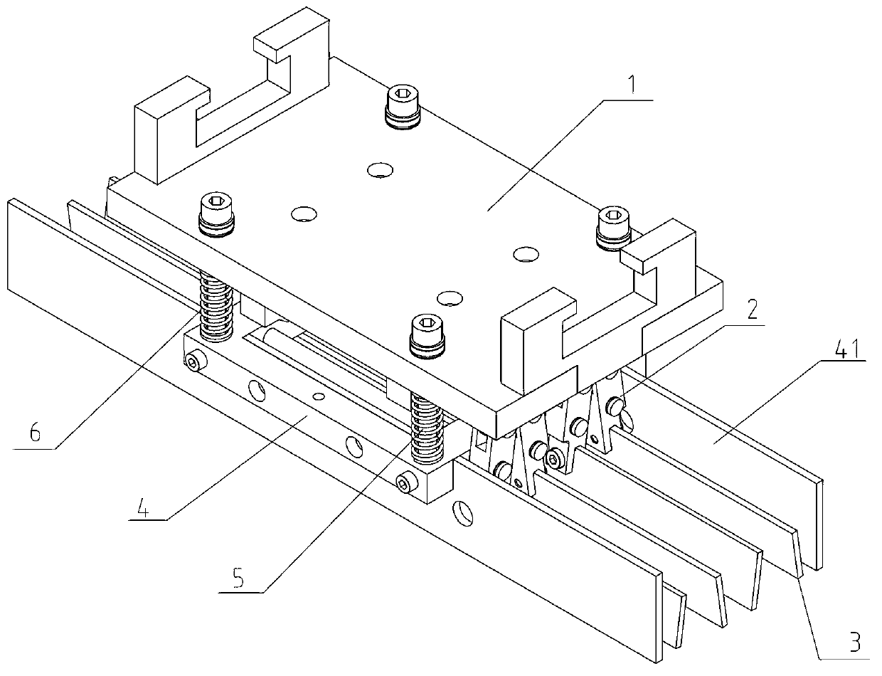 Shaping device for storage battery electrode group