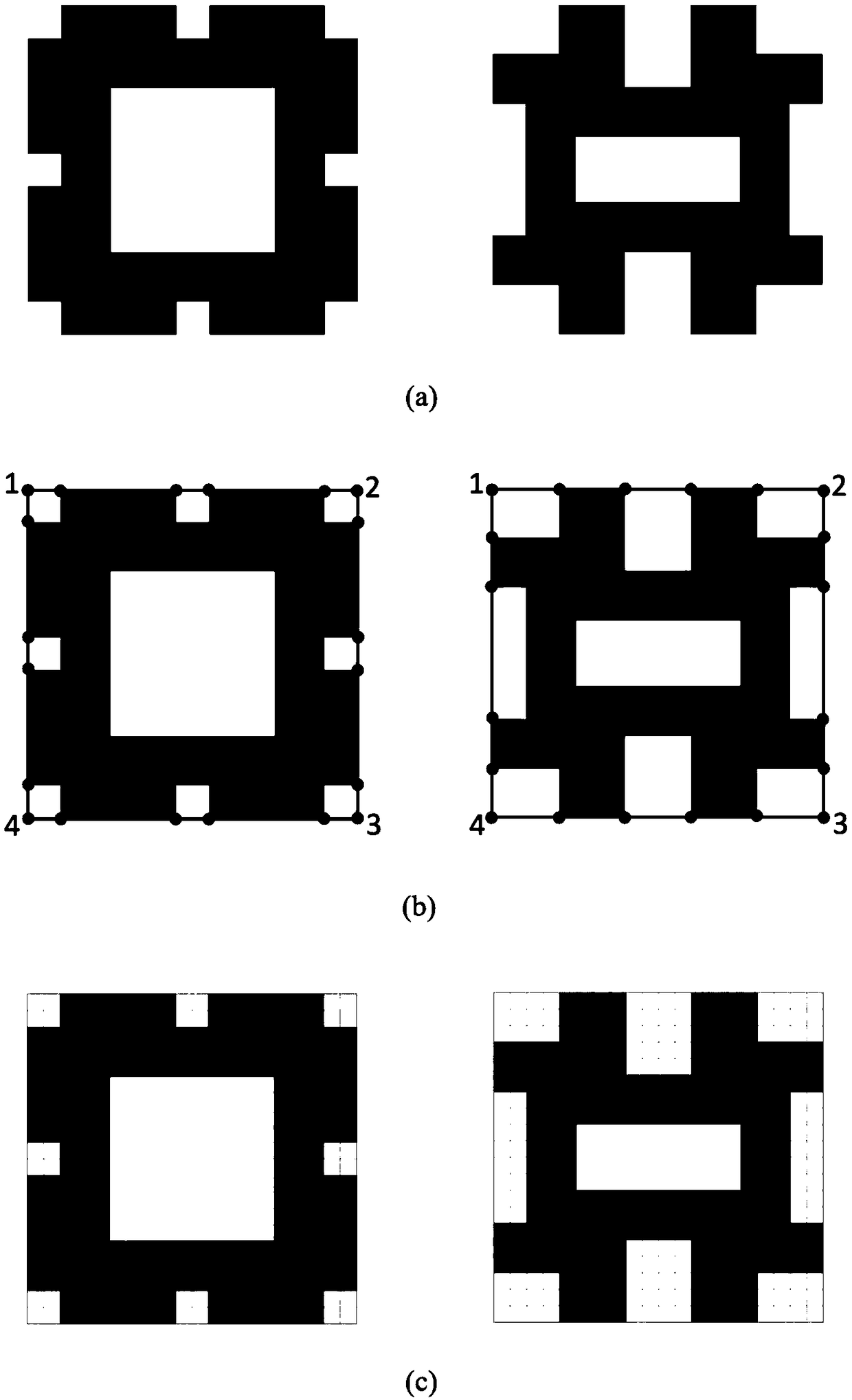 Measurement of elastic properties of microstructured materials based on multi-scale finite element method