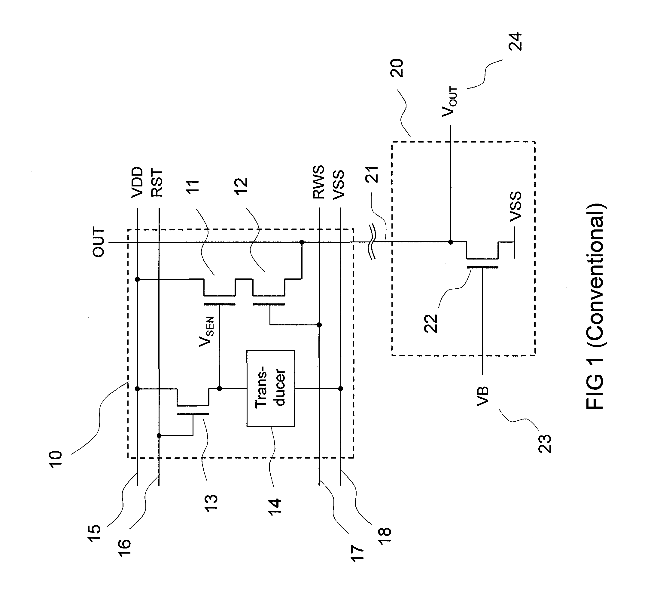 Sensor array with high linearity