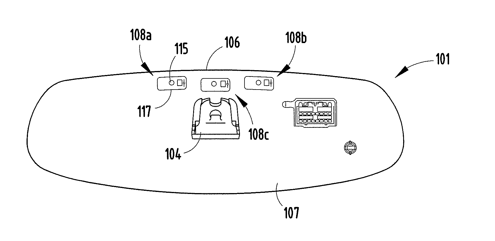 Vehicular microphone assembly using fractional power phase normalization