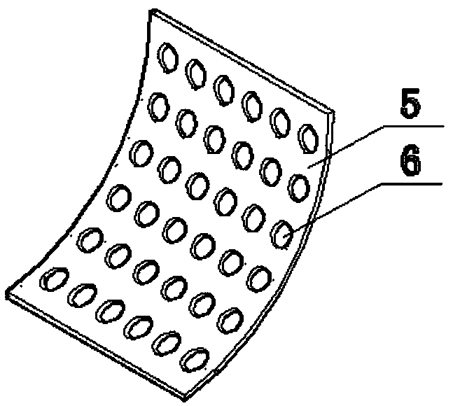 A wave-absorbing device and wave-absorbing method for a rotatable pipeline