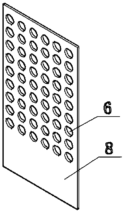 A wave-absorbing device and wave-absorbing method for a rotatable pipeline