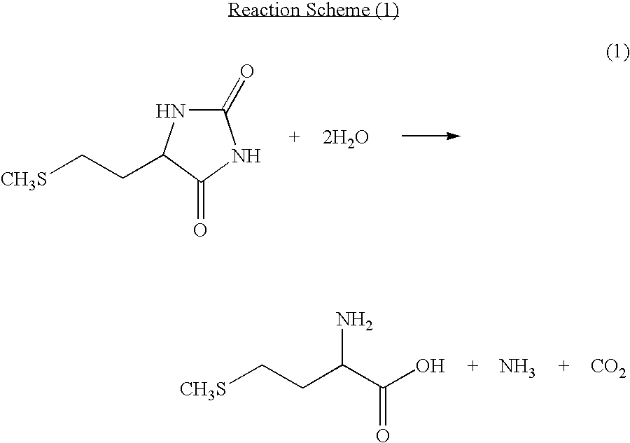 Process for producing methionine