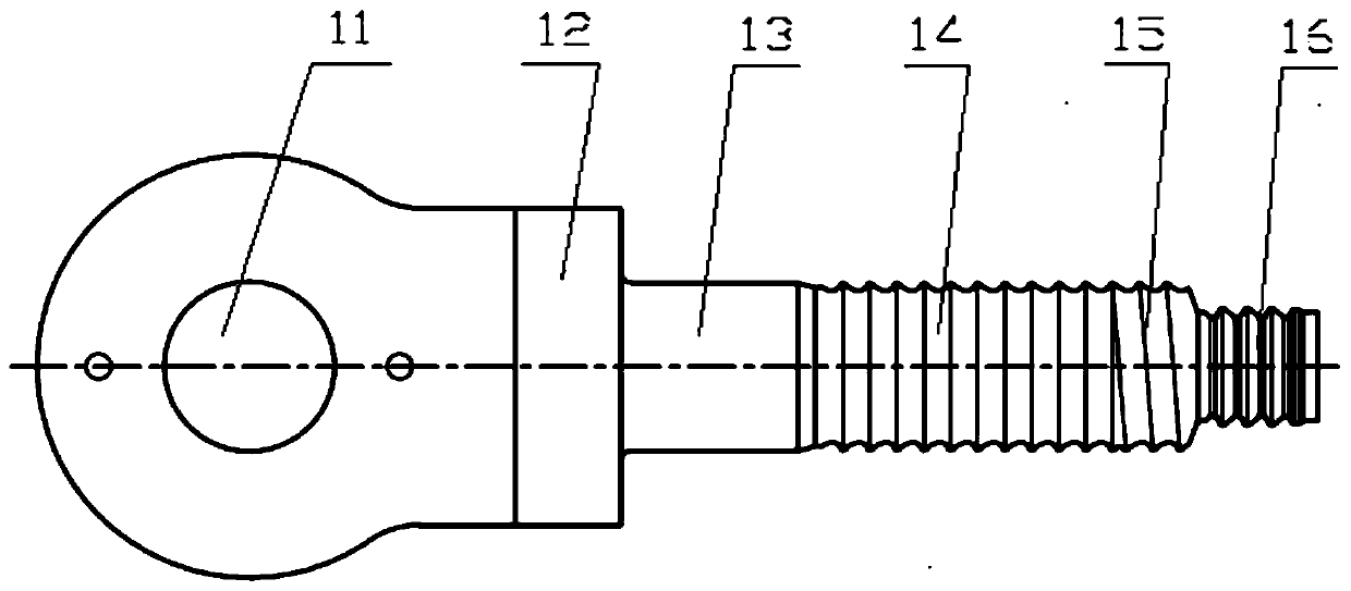 Pulling riveting fastener