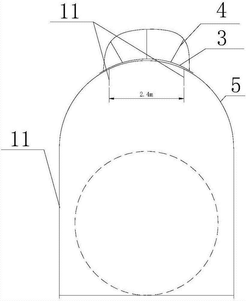 Mining TBM receding type dismounting method