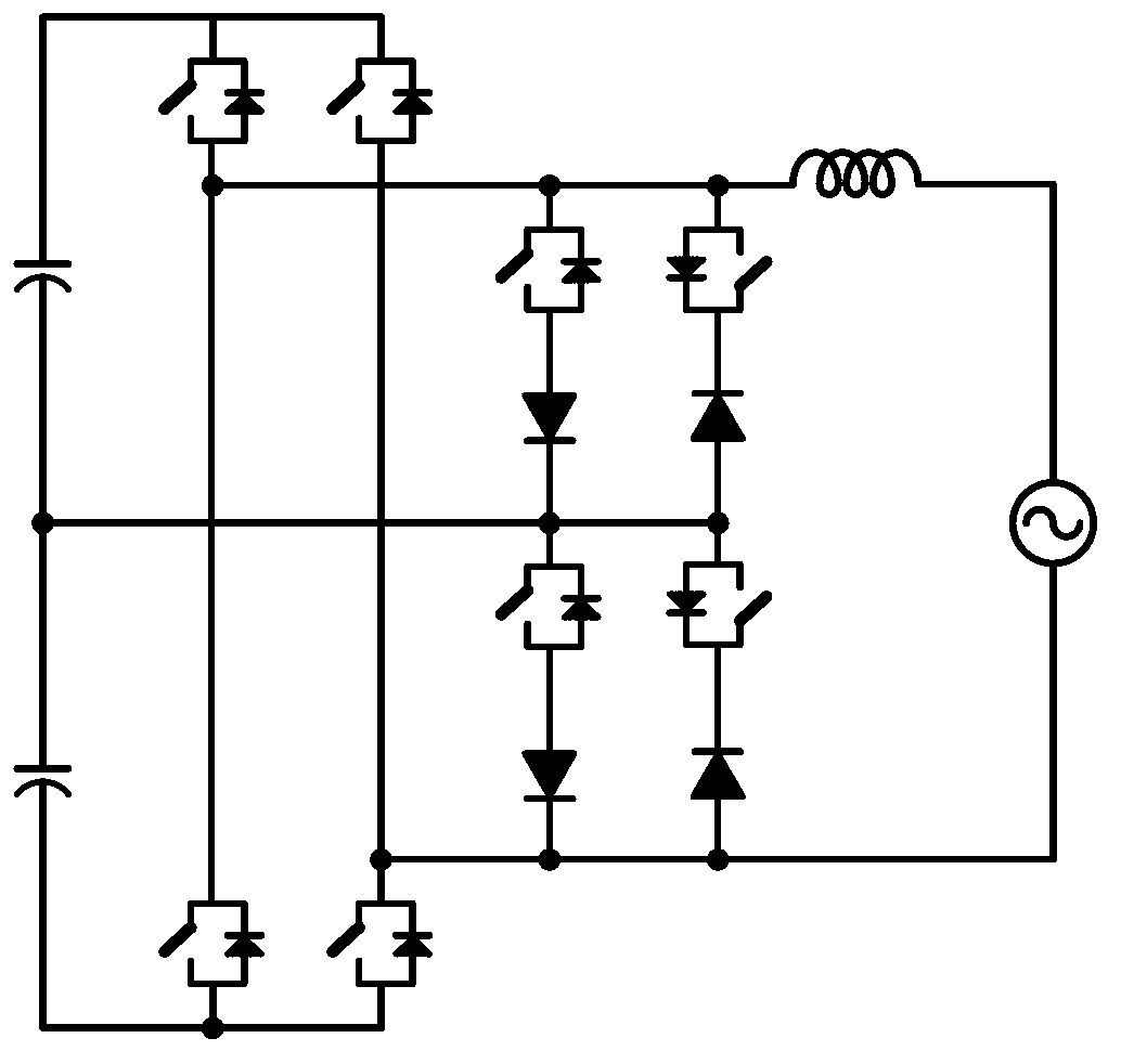 One-phase five-level inverter