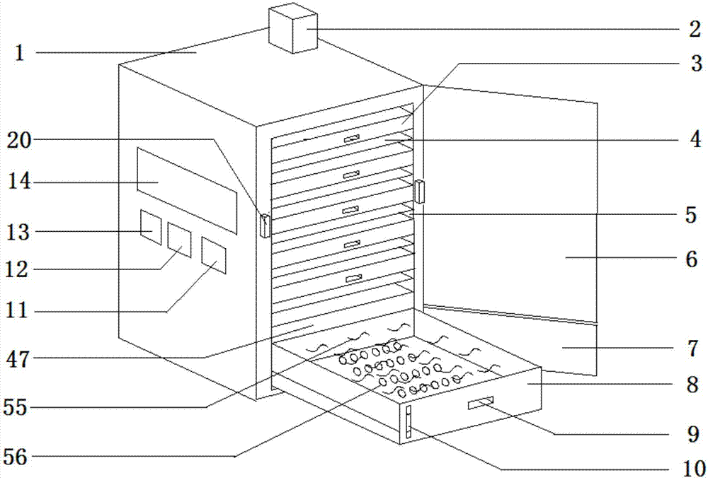 Double-transmission type steaming and roasting method of multi-taste fresh corn