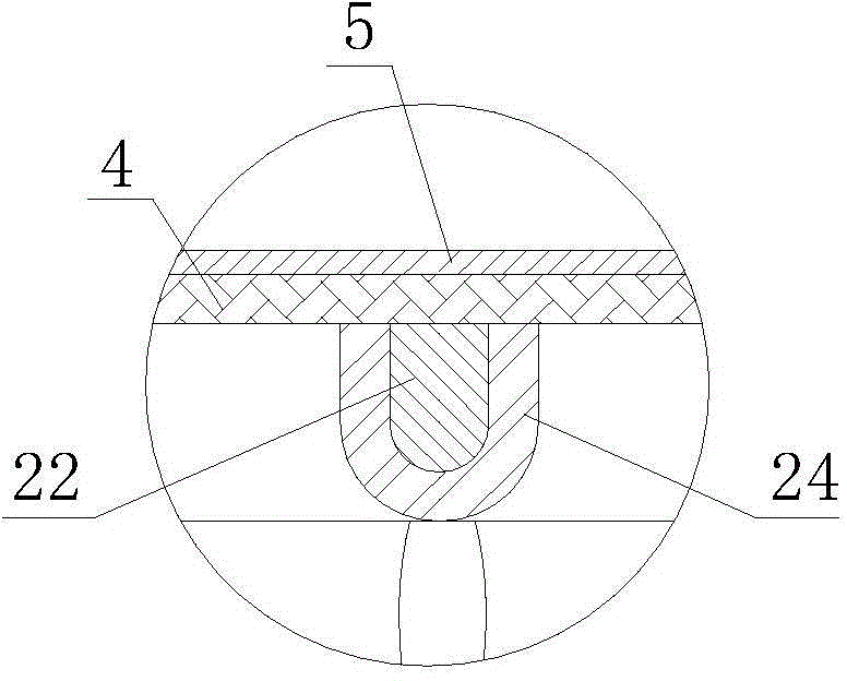 Heavy hammer type slow descent chute for conveying concrete