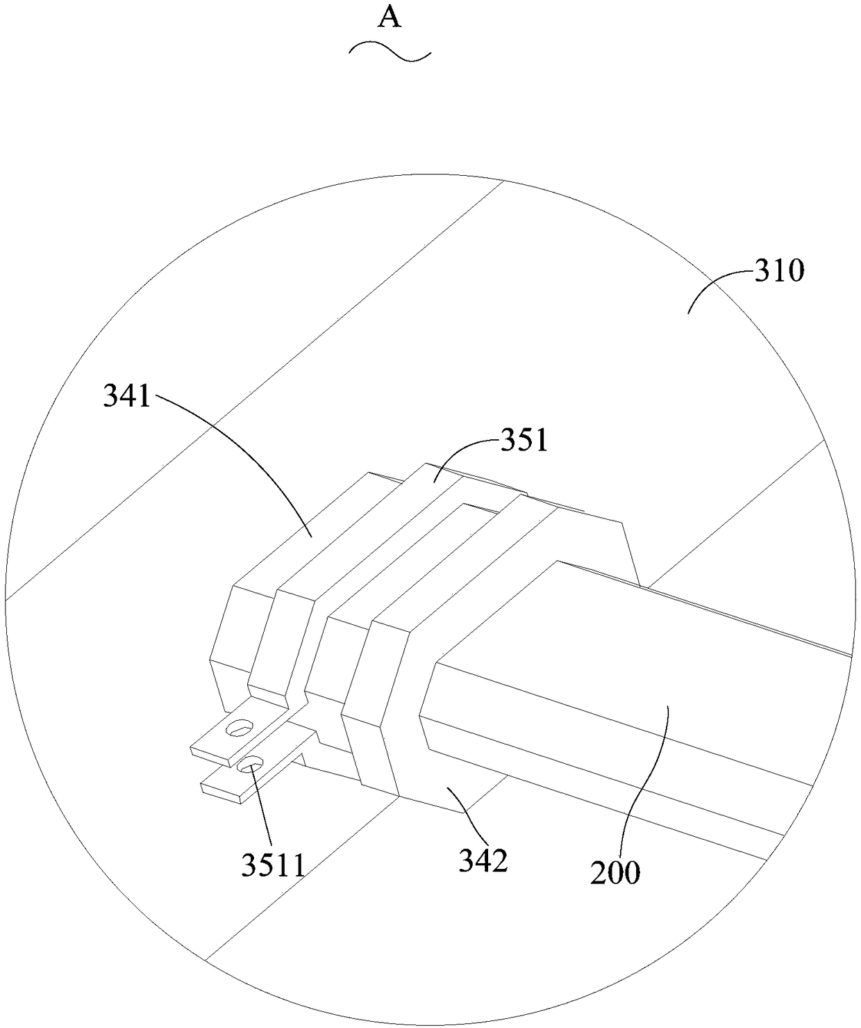 Barrier apparatus and inflatable information display device thereof