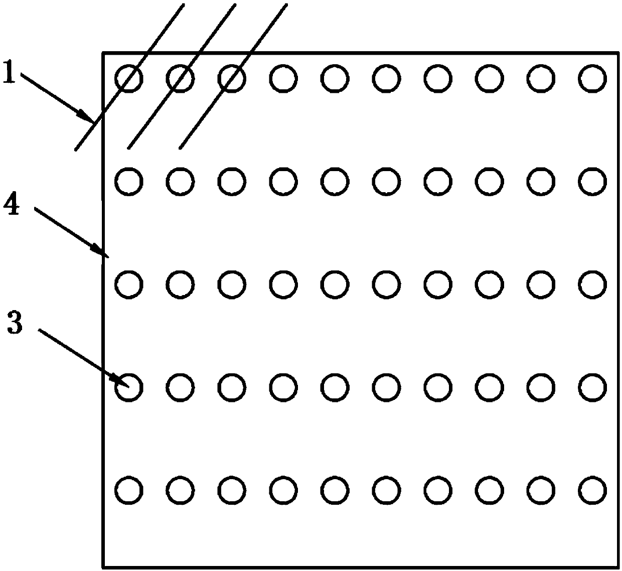 Warp yarn cluster