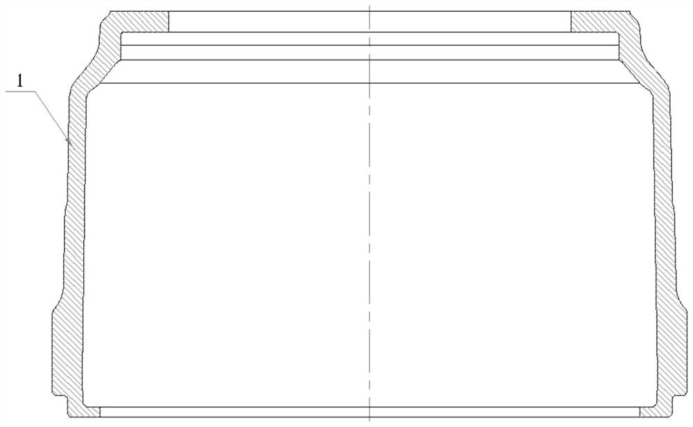 High-strength and high-thermal-conductivity new material solid-liquid composite brake drum and preparation method thereof