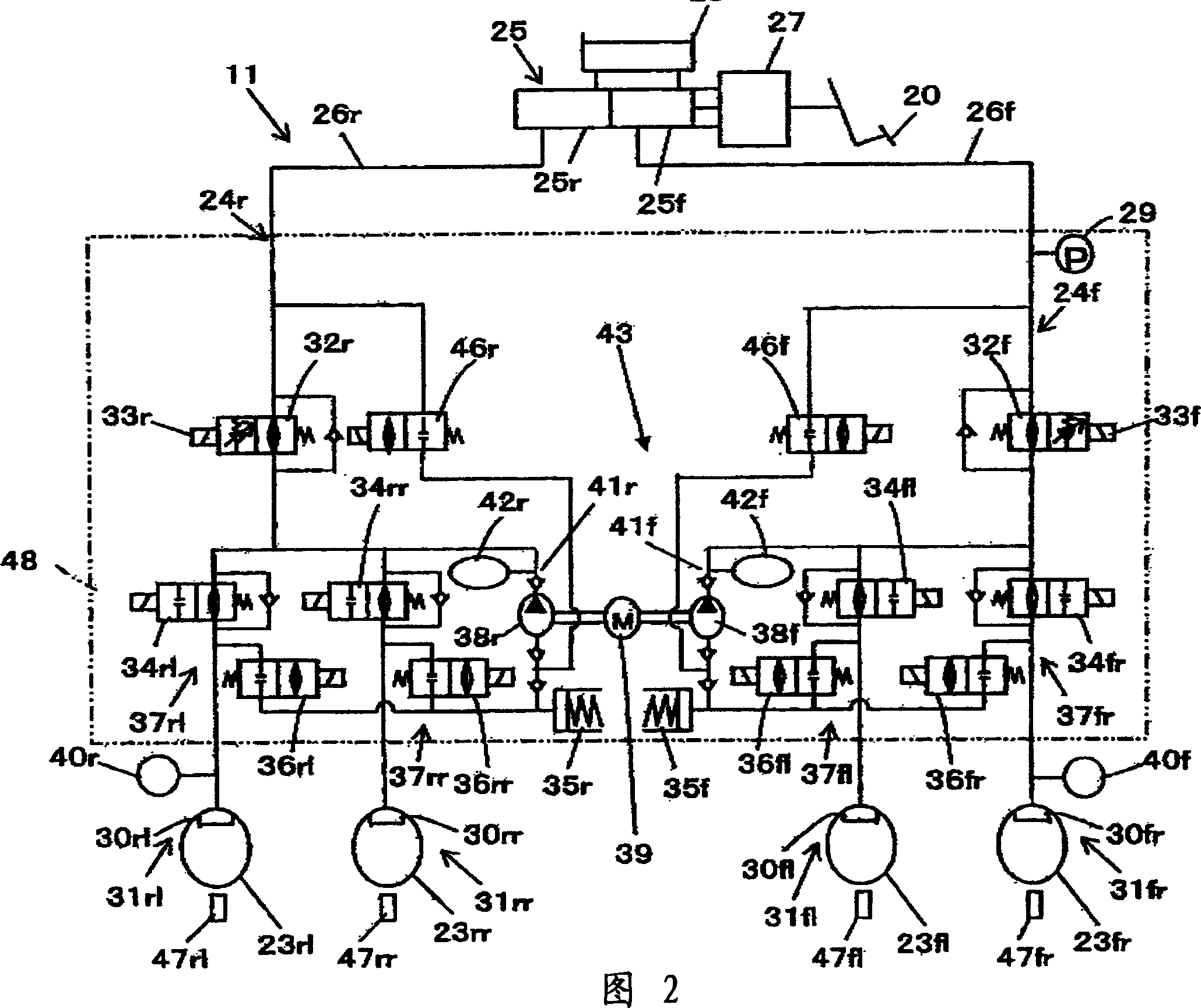 Vehicle brake device