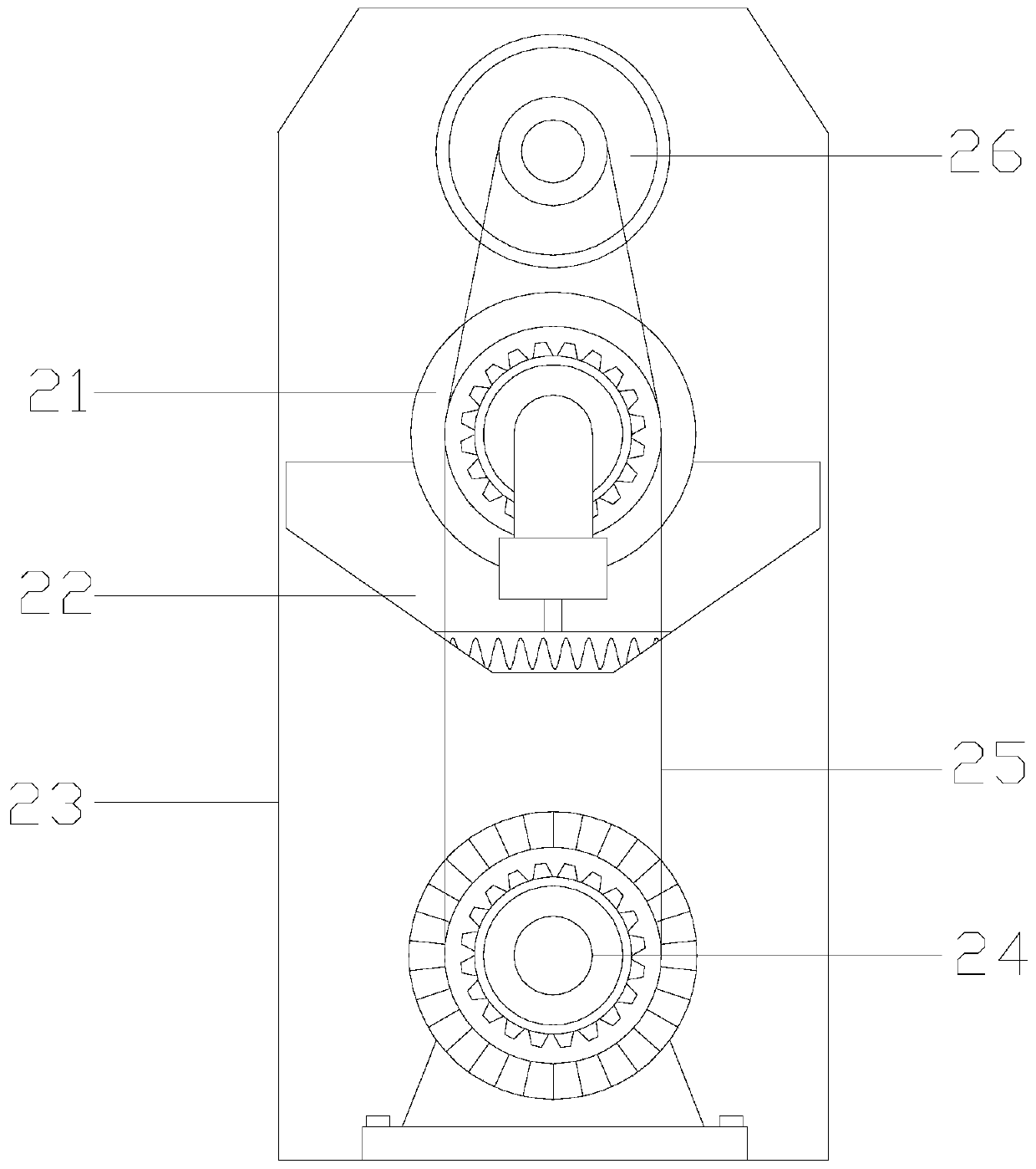 Glue brushing device for carton assembly using pressure gluing