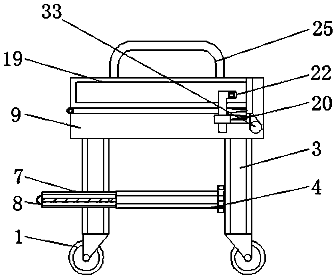 Rehabilitation training standing-assistance seat with massage function