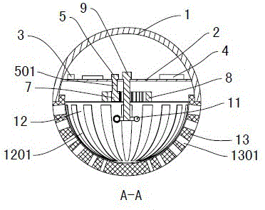 Ceramic mud flow velocity detection device and detection method