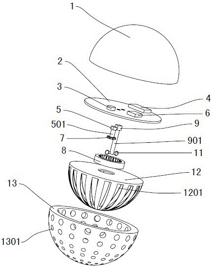 Ceramic mud flow velocity detection device and detection method