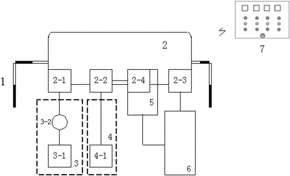 Engine test bench