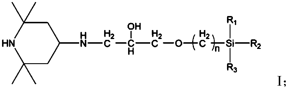 Light stabilizer and preparation method and application thereof