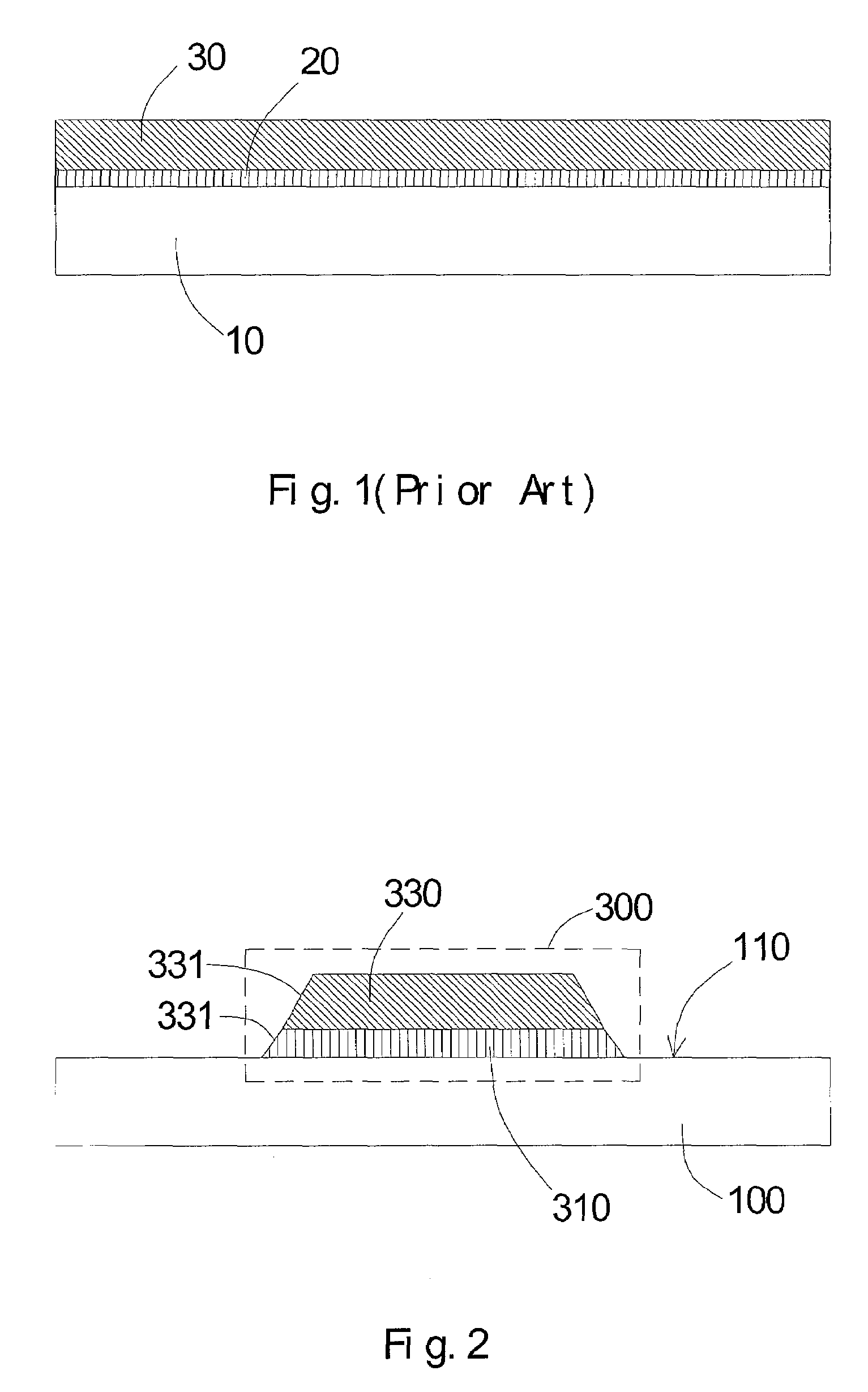 Display Panel Structure and Manufacture Method Thereof