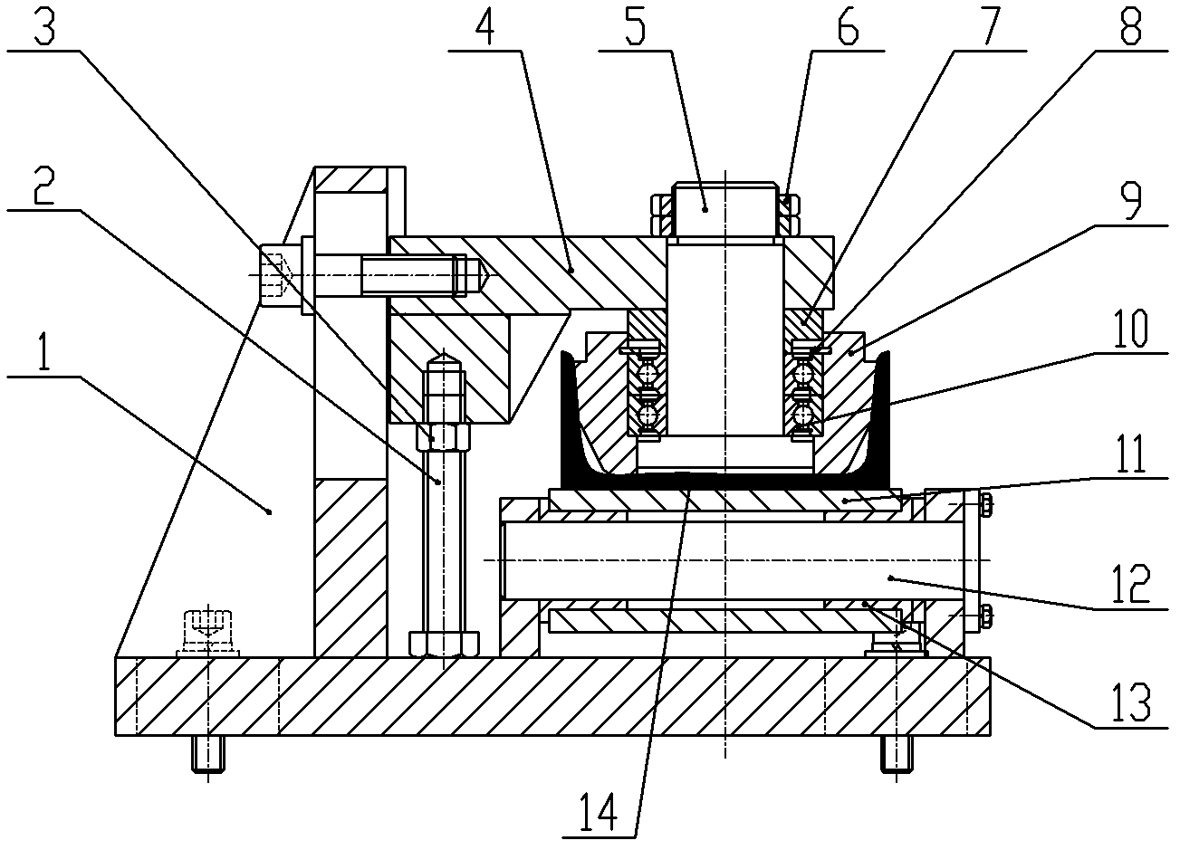 Adjustable transverse cold-bending correction device for channel steel