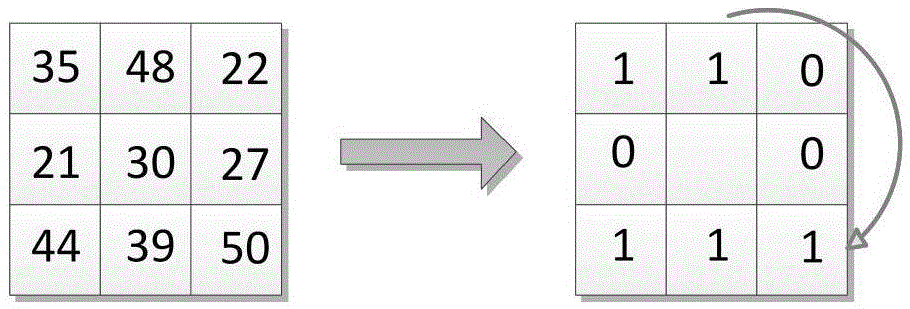 Nuclear coordinated expression-based hyperspectral image classification method